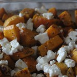 Butternut Squash med feta og mandler
