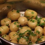 Smørstegte kartofler med kørvel